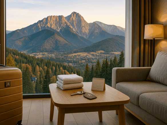 Najem krótkoterminowy w Kościelisku (2025): stawki, obłożenie, sezonowość, ryzyka i prawo